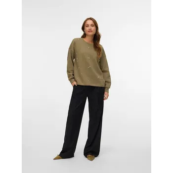 Dámská móda Mikina Vero Moda Khaki 6863376 XS