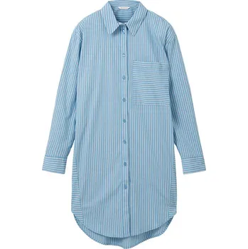Dámská móda Košile Tom Tailor Hellblau 5127269 34
