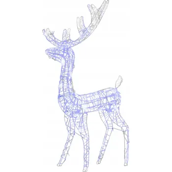 Vánoční dekorace VidaXL Vánoční sob, akryl, 140 cm