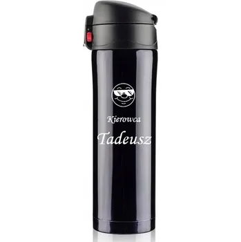 Termohrnek Termohrnek Albox černý nerezová ocel 400 ml dvojité stěny