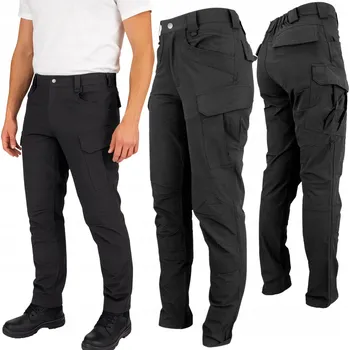 Pracovní obuv Pracovní kalhoty Specto černé, dlouhé, nylonové, vel. s kapsami