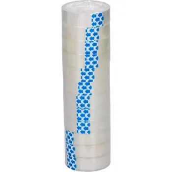 Lepicí páska LEPICÍ PÁSKA DO KANCELÁŘE 1M X 18MM (8 KS) - VYSOKÁ PŘILNAVOST