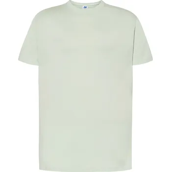 Pánské oblečení TRIČKO BAVLNĚNÉ TRIČKO S KRÁTKÝM BAVLNA CLASSIC ICE M JHK