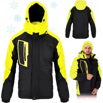 Bunda Specto Zimní zateplená, voděodolná s kapucí, velikost XXL