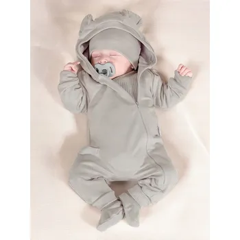 Kojenecký overall Šedá dětská overal Nicol, vel. 56