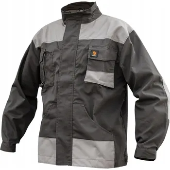 Moto bunda ZIMNÍ BUNDA ZATEPLENÁ PRACOVNÍ PROMAN ŠEDÁ 58