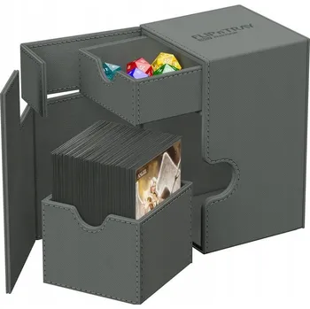 Desková hra Krabička Flip'n'Tray XenoSkin 100+ Monocolor Šedá