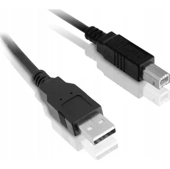 Datový kabel USB kabel A-B C-Tech CB-USB2AB-18-B, délka 1,8 m