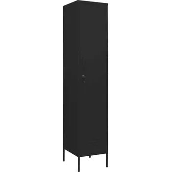 Komoda Police z MDF desky VidaXL 35 x 46 cm černá