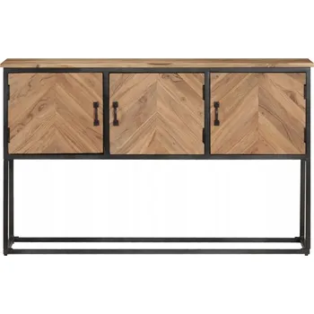 Komoda Komoda VidaXL 120 x 30 x 75 cm, růžové odstíny, matná