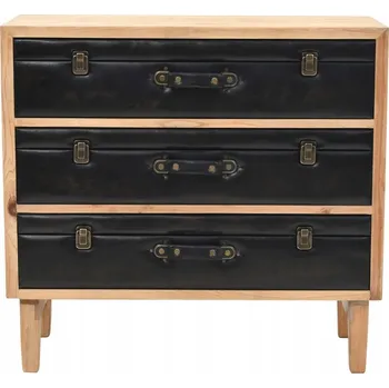 Komoda VidaXL Komoda se zásuvkami 80 x 36 x 75 cm matná borovice