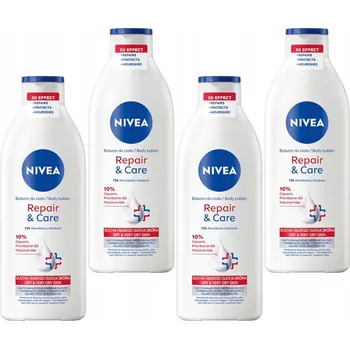 Tělové mléko NIVEA Regenerační tělové mléko Ukojenie 4 x 400 ml