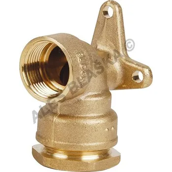 Fitinka PE mosazná spojka nástěnné koleno s vnitřním závitem na polyetylénové trubky (polyš) - 1/2"x25 4814