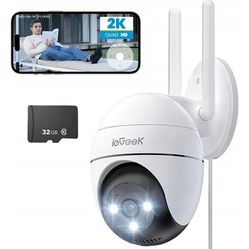 IP kamera OTOČNÁ VENKOVNÍ KAMERA 2.4G 5G WIFI IP 2K AUDIO AI SLEDOVÁNÍ 4xZOOM 32G