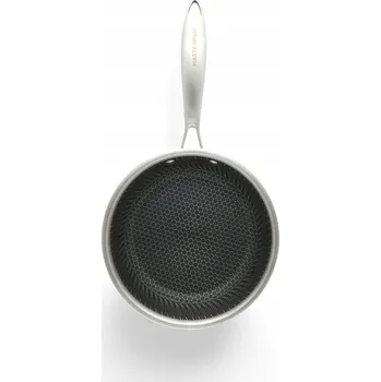 Pánev Tradiční pánev Masterpan Pánev NEREZOVÁ OCEL MEDOVÁ PLÁSTEV 28 cm nerezová ocel