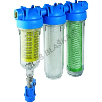 vodní filtr ATLAS FILTRI - Itálie | HYDRA RAINMASTER TRIO RAH+FA+CB-EC (CB-AF) filtr na užitkovou i pitnou vodu (vodní filtr-filtrace pitné vody) - HYDRA RAINMASTER TRIO 3/4" + FA + CB-EC 6095 HYDRA-TRIO+RAH+FA+CB-EC