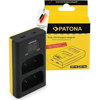 Digitální kamera Nabíječka Foto Dual LCD Olympus BLX-1 - USB OM-1