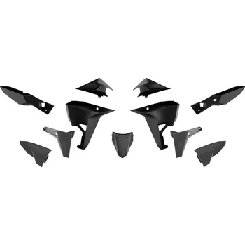 RACETECH (RTECH) 2025/12 kompletní sada plastů (REVOLUTION) (bez předního blatníku) KOVE X PRO / RALLY 800 24-25 barva černá (RACETECH (RTECH) 2025/12 kompletní sada plastů (REVOLUTION) (bez předního blatníku) KOVE X PRO / RALLY 800 24-25 barva černá)