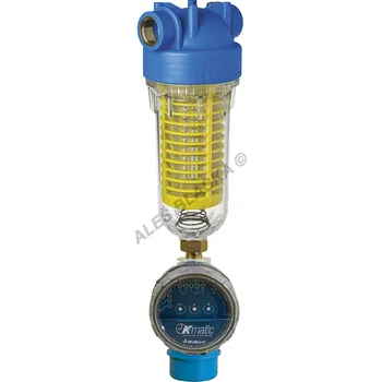 Ochranný vodní filtr ATLAS FILTRI - Itálie | HYDRA RAH + K-MATIC - samočistící filtr se zpětným proplachem a časovačem (Atlas filtr vodní-filtrace vody) - 1" HYDRA RAH + K-MATIC