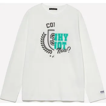 Chlapecké tričko Tričko Sisley Weiß 5194268 160