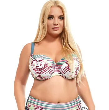 Dámské oblečení Plavky Kris Line Weiß/ Bunt 528591 70G