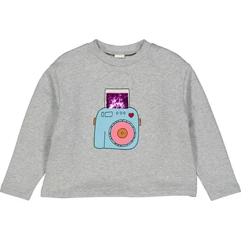 Dívčí mikina Fred´s World by GREEN COTTON Grau 7128245 110