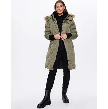Dámská vesta Bunda CANADA weather gear Khaki 8375442 XL