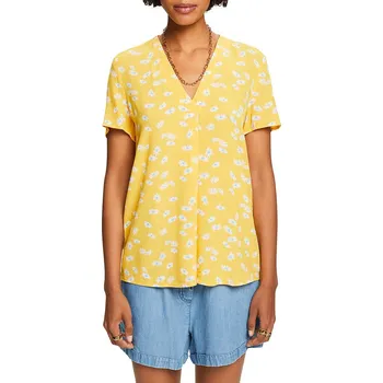 Dámské tričko ESPRIT Gelb/ Weiß 4799339 M