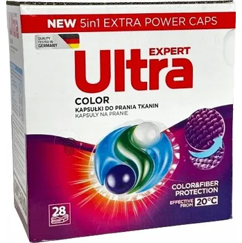 Kapsle na praní Kapsle na praní Ultra barevné 28 ks účinné při nízké teplotě
