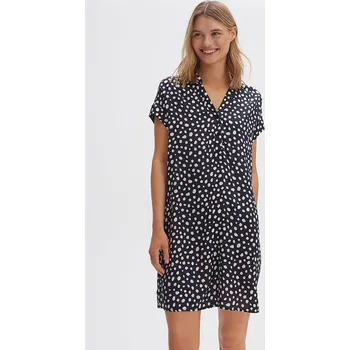 Dámské šaty Šaty OPUS Dunkelblau/ Weiß 4473257 42