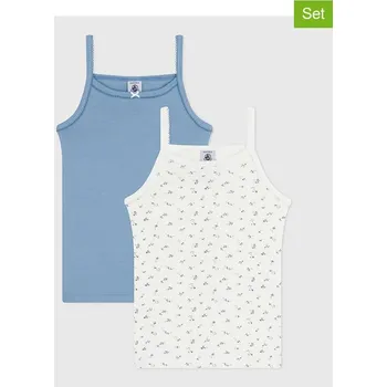 Dívčí spodní prádlo PETIT BATEAU Creme/ Hellblau 6469586 86