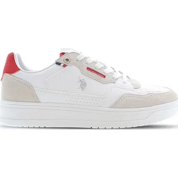 Pánská móda Tenisky U.S. Polo Assn. Weiß/ Beige 5202892 43