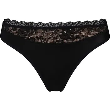 Dámské spodní prádlo Kalhotky Marlies Dekkers Schwarz/ Beige 5540248 XXL