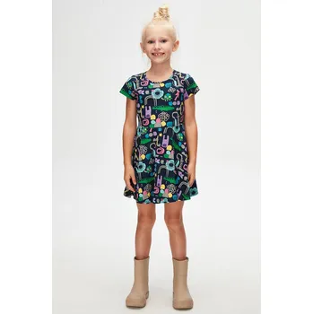 Dívčí šaty lovetti Dunkelblau/ Bunt 2948073 122