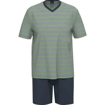 Pánské pyžamo Ammann Dunkelblau/ Grün 7388687 54