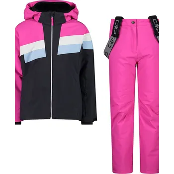 Dívčí bunda CMP Pink/ Schwarz 8726031 98