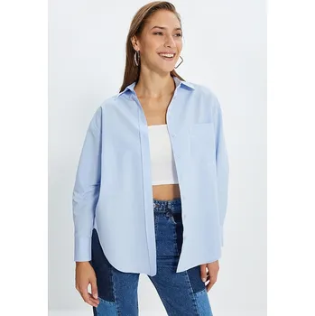 Dámská košile Košile trendyol Hellblau 639410 38