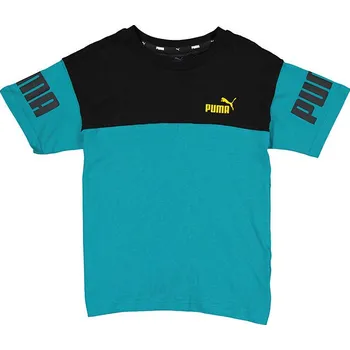 Tričko Puma Türkis/ Schwarz 9300206 152