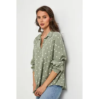 Dámská košile Košile Lin Passion Khaki 779273 40/42