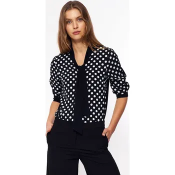 Dámské tričko Nife Schwarz/ Weiß 570077 38