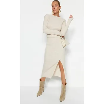 Dámský svetr trendyol Creme 7072688 L