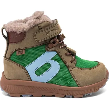 Dívčí kozačky Boty bisgaard Hellbraun/ Grün 4130807 30