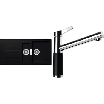 Kuchyňský dřez Set Schock S3-4 (dřez Signus D-150 Puro + baterie SC-510 Puro)