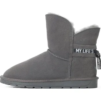 Dámské kozačky Boty NICEBAY Grau 4588892 37