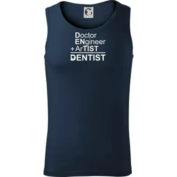 Co znamená dentist - Tílko pánské Core - M ( Námořní modrá (téměř černá) )