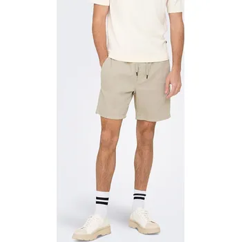 Pánské kraťasy Kraťasy ONLY & SONS Beige 9233257 M