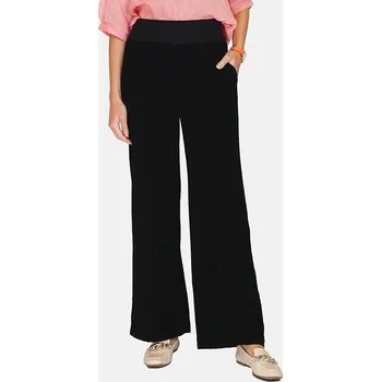 Dámské kalhoty Le Jardin du Lin Schwarz 9561195 40