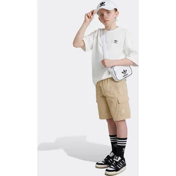 Dívčí kraťasy adidas Beige 6865588 152