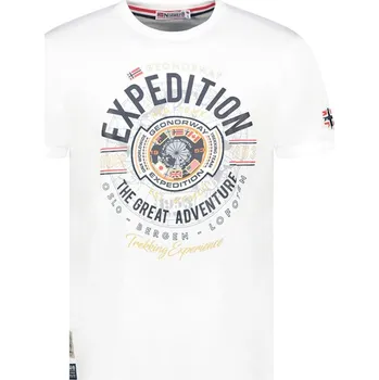 Chlapecké tričko Tričko Geographical Norway Weiß 1289010 128