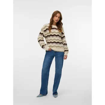 Dámský svetr Vero Moda Beige/ Braun 771667 XS